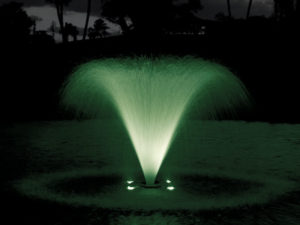 green LED lights
