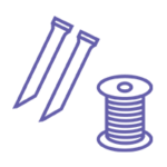 mooring stakes icon