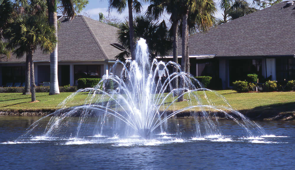 residential fountain display