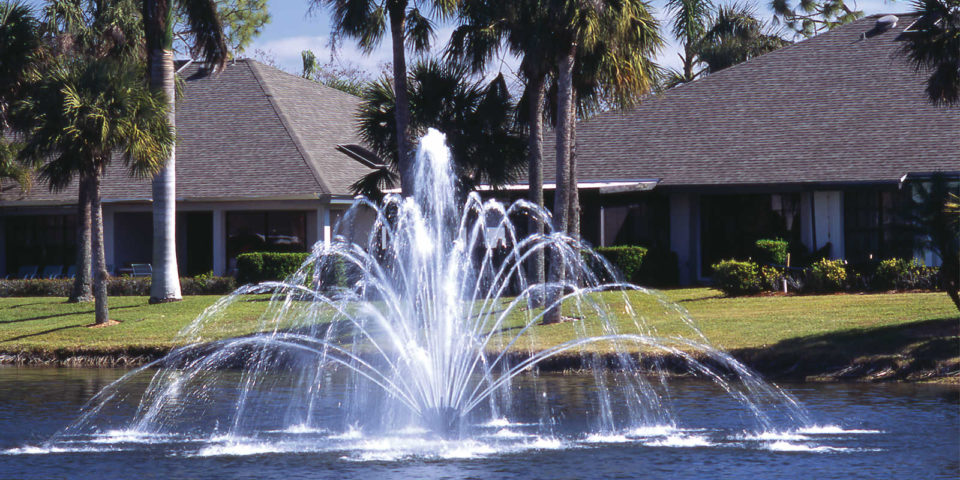 residential fountain